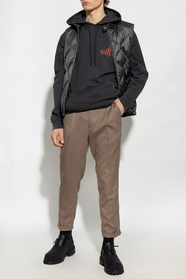 Yamato AllSaints クロスストラップドレープワンぴ ストライプワンピース A/C DESIGN BY ALPHA CUBIC｜クロスプラス